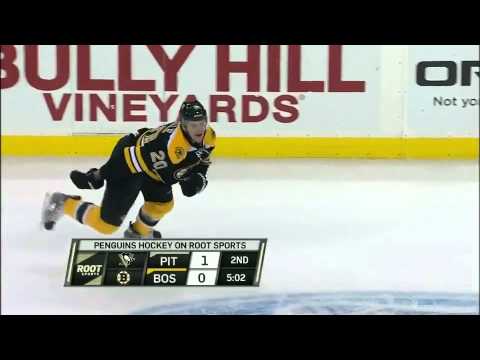 Brooks Orpik Hit Of The Year? vs. Bruins - NHL 4/2/12