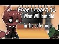 Fnaf 1 React To What William Did In The Safe Room For 30 Years Requested
