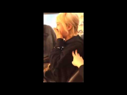 150108 Amber Snapchat Update with Choa AOA's