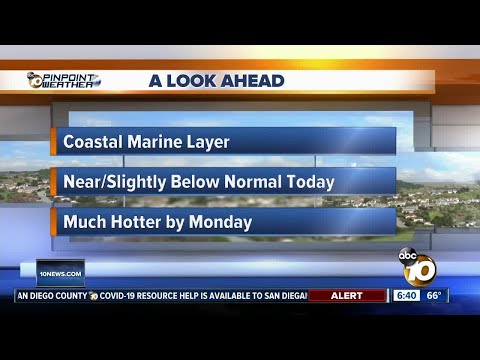 10News Pinpoint Weather for Sat. May 23, 2020