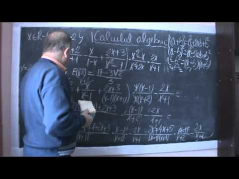 4. Lectia 91 - Temelia matematicii: Notiuni de calcul algebric 4/5