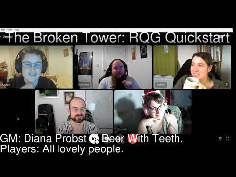 Runequest Glorantha Actual Play: The Broken Tower