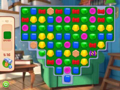 Homescapes Level 43 Walkthrough