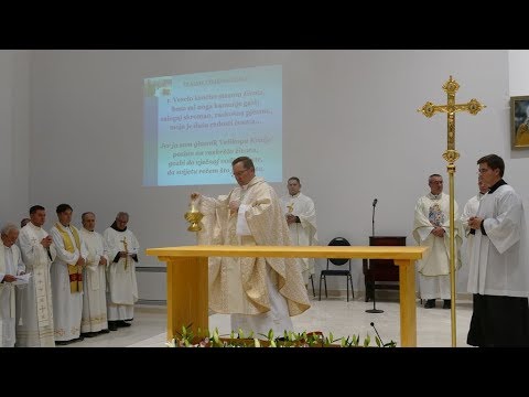 Blagoslov crkve sv. Ivan Pavao II. u župi Gospe od Anđela u Trogiru