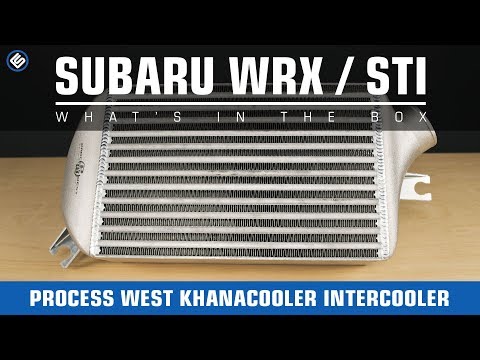 Process West Khanacooler Top Mount Intercooler - Subaru WRX 2015+