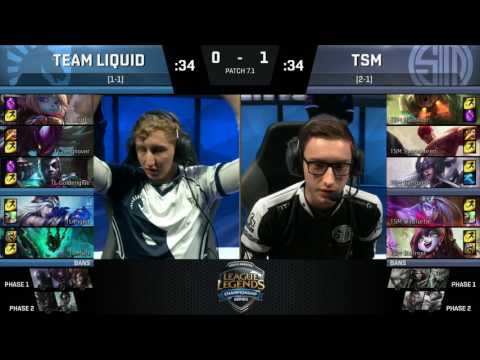 TSM vs TL - Game 2 - NA LCS Spring Split 2017