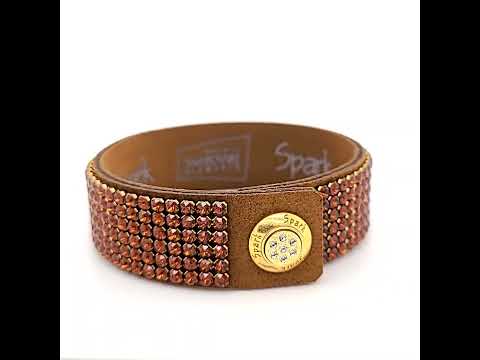 Браслет Spark из Алькантара со Swarovski Chic Small BMESH6BRST - фото 1 - id-p1481190069