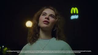McDonald Este 24 de noviembre colabora viniendo a McDONAld's anuncio
