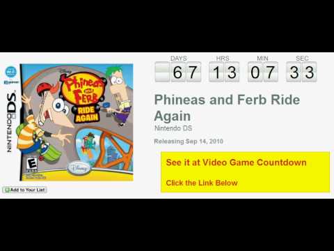 phineas og ferb ride again nintendo ds