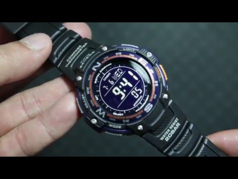 Casio Outgear SGW-100-2B TWIN SENSORS