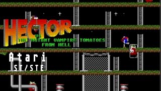 Hector Vs the Mutant Vampire Tomatoes from Hell - Atari ST (1993)