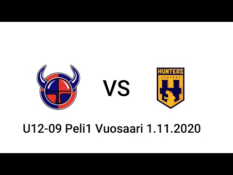 Viikingit Red-Hunters Sin. U12-09 3vs3 peli1 1.11.2020