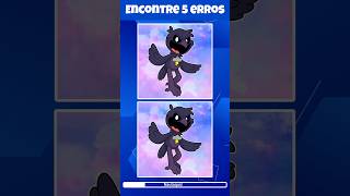Encontre os 5 erros #nigthmarecritters #poppyplaytime #poe #corvobranco