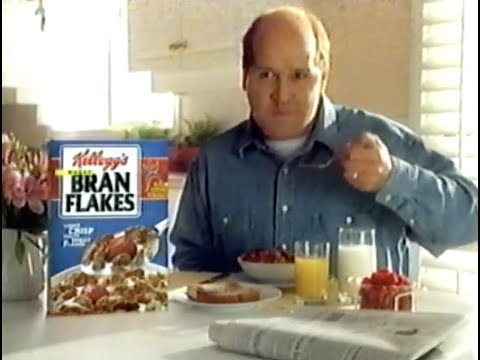90s Kellogg's Bran Flakes ad - A step in the right direction