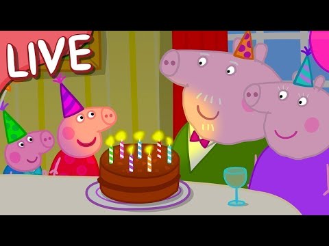 Peppa Pig Full Episodes 🔴 LIVE! Peppa Pig SPECIAL EPISODES - Cartoons for Kids