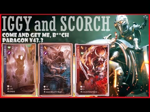 IGGY and SCORCH Off-lane Paragon v43.3 Gameplay