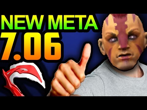 DOTA 2 PATCH 7.06 - ANTIMAGE GAMEPLAY - NEW META ( DESOLATOR + MANA BURN )