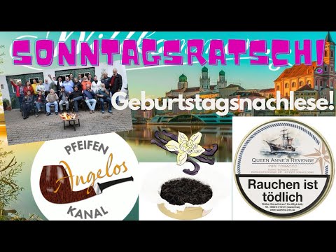 Birthday recap 🥳🎁 / 🍂Tobacco review🍂 / Tobacco Benden / Queen Anne's Revenge 🏴‍☠️🍨 #pipetobacco