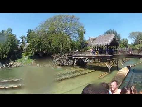 C Геной на лодке в парке Порт Авентура. Съемки камерой GoPro Hero2. 