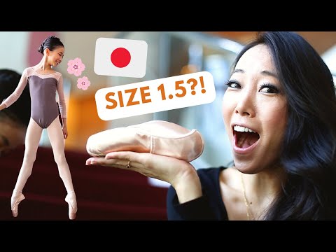 Pointe Shoe Fitting YAGP Hope Award Winner Asuka Hara