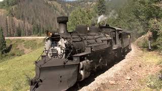 Locomotive 487 at Coxo Curve - Video by James Parfrey