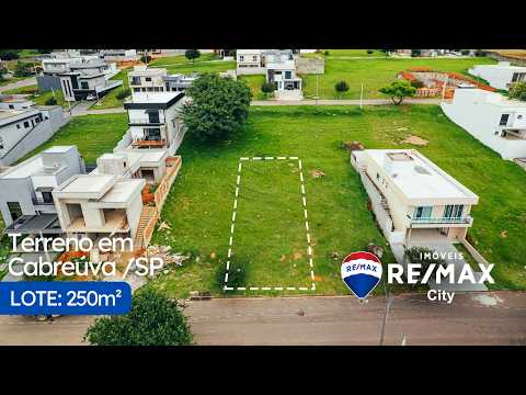 TERRENO À VENDA | Terreno com 250m² em Cabreúva, São Paulo | REMAX CITY