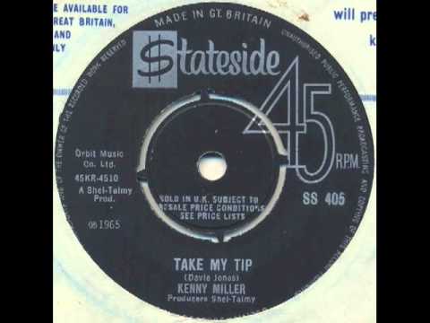 Kenny Miller - Take my tip (mod rnb freakbeat - first Bowie tune ever released)