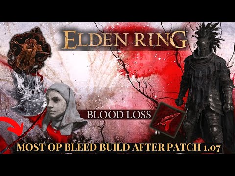 Elden Ring | Rivers of Blood Bleed Build is CRAZY OP After Patch 1.07 (NG+6)