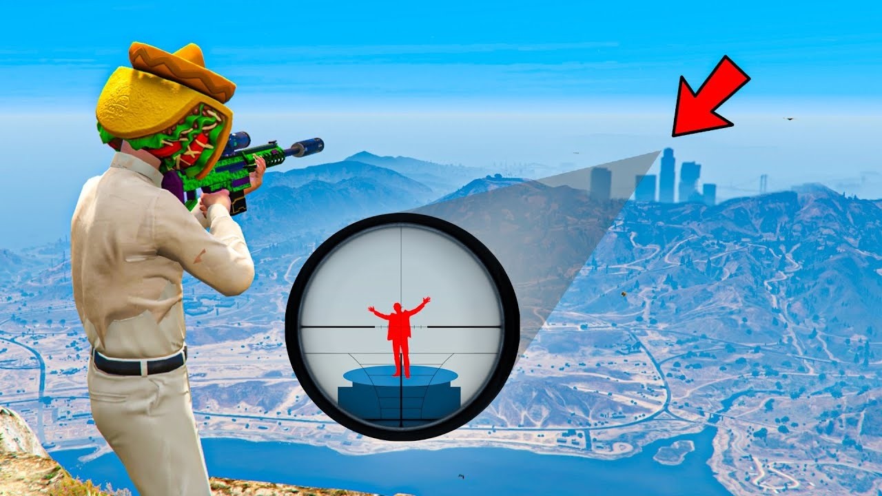 EL MEJOR TIRO DE GTA 5 ONLINE
