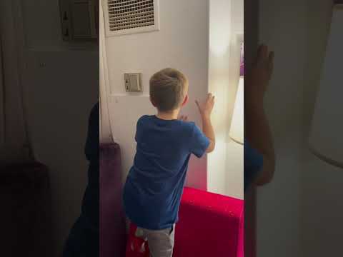 How to touch a roof in a hotel!