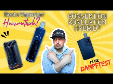 Bester Vaporizer - Heiztechnik? RELICT vs. Wolkenkraft Äris Ultra vs. Crafty+ Vaporizer Vergleich
