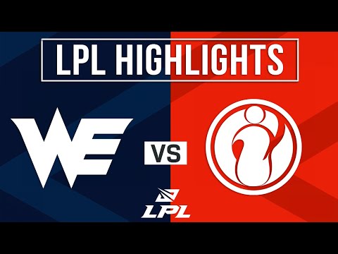 WE vs ⁠IG Highlights ALL GAMES | LPL 2025 Split 2 | Team WE vs Invictus Gaming