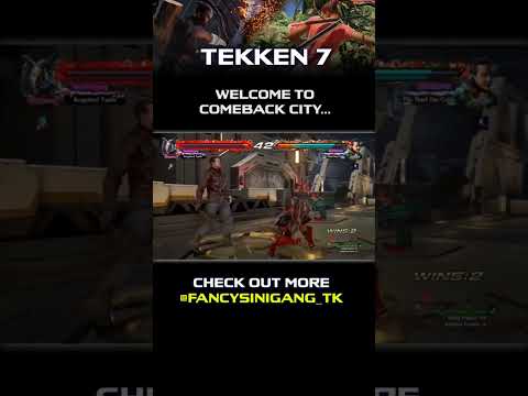Oh my goodness...lucky comeback! #masterraven #tekken7 #shorts