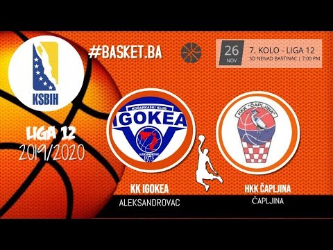 LIVE ► KK  Igokea vs HKK Čapljina  ◙ LIGA 12 ◙ 7 KOLO