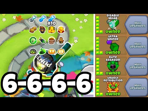 THE ULTIMATE 6-6-6-6 BTD7 SNIPER!