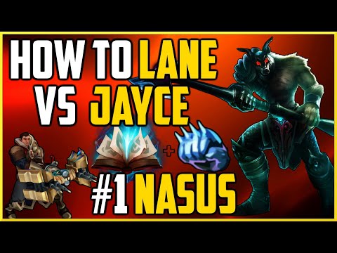 Surviving Jayce with Phase Rush - #1 Nasus EU - Full Gameplay