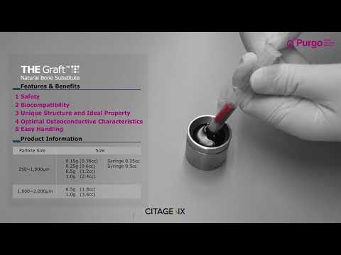 Bone Graft for Dental Implant -The Graft  | Citagenix