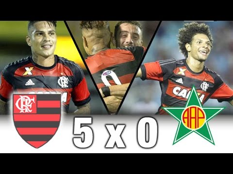 Flamengo 5 x 0 Portuguesa * Carioca 2016 * Melhores Momentos