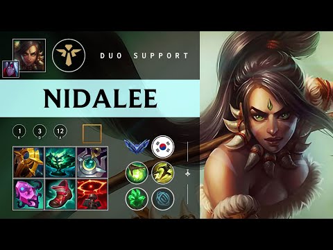 Nidalee Support vs Poppy - KR Diamond Patch 26.02