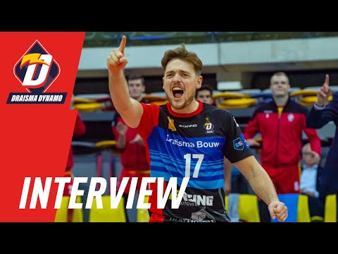 Interview met Cas Abraham en Edvin Svard na 3-0 winst op Simplex/SSS