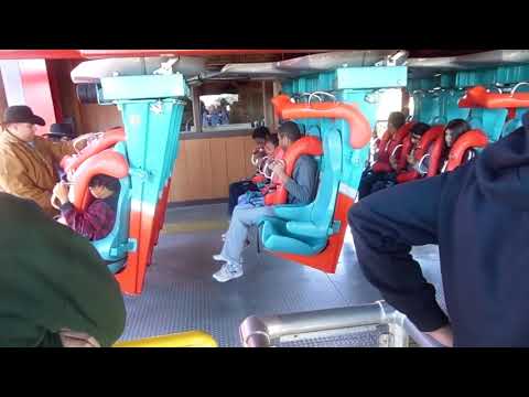 On-ride point of view of Silver Bullet
