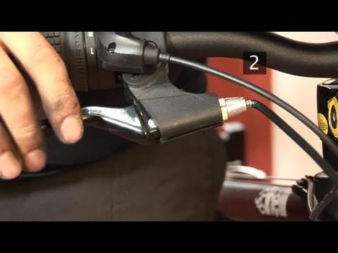 How To Replace A Bicycle Brake Cable - YouTube