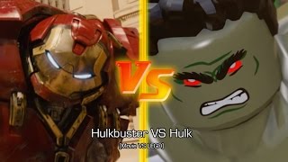 [PS4] Hulkbuster VS Hulk [Movie VS LEGO]