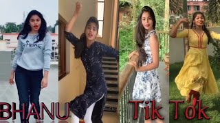 #TikTok Star Bhanu latest tik tok Dubsmash video@B
