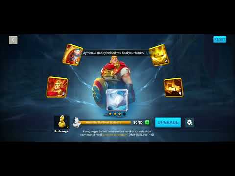 Rise of kingdoms - Experting Alexander the great ( best commander for f2p )