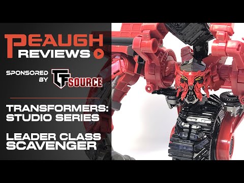 Video Review: Transformers Studio Series - Leader Class SCAVENGER