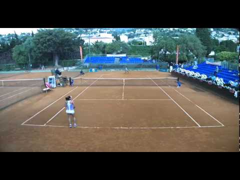 Demi-finale ITF Beaulieu 2015 Junior W (1/7) - Andreescu (CAN) - Andrianjafitrimo (FRA) 6/4 6/7 6/4