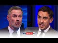 Jamie Carragher & Gary Neville's heated clash over the role of Paul Pogba 🤬| MNF