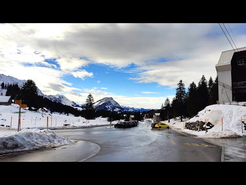 Europe Visit 2022: Episode 7: Schwagalp, Santis and Appenzell in Winter
