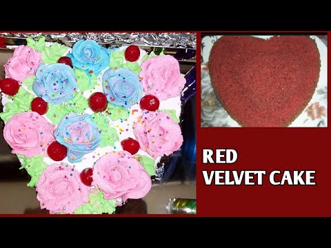 #Amrindish RED VELVET CAKE recipe in Oven for cake beginner(part1)/पुरी विवरण के साथ लाल मखमली केक